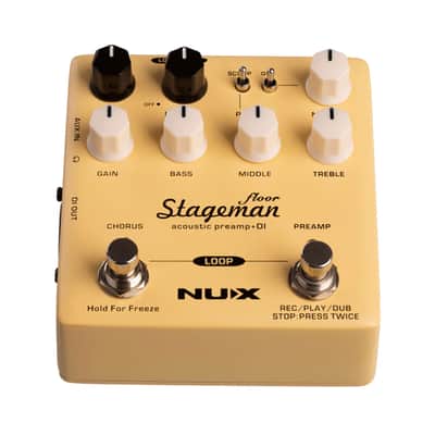 Immagine NUX NAP-5 Acoustic Pre-Amp w/ 60 Second Looper Pedal - 3