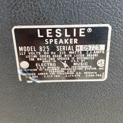 Leslie Model 825 Solid State AS IS! image 6