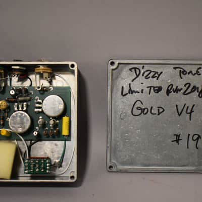 2018 Jext Telez Dizzy Tone V4 Limited Run #19 Fuzz Effects Pedal Black image 9