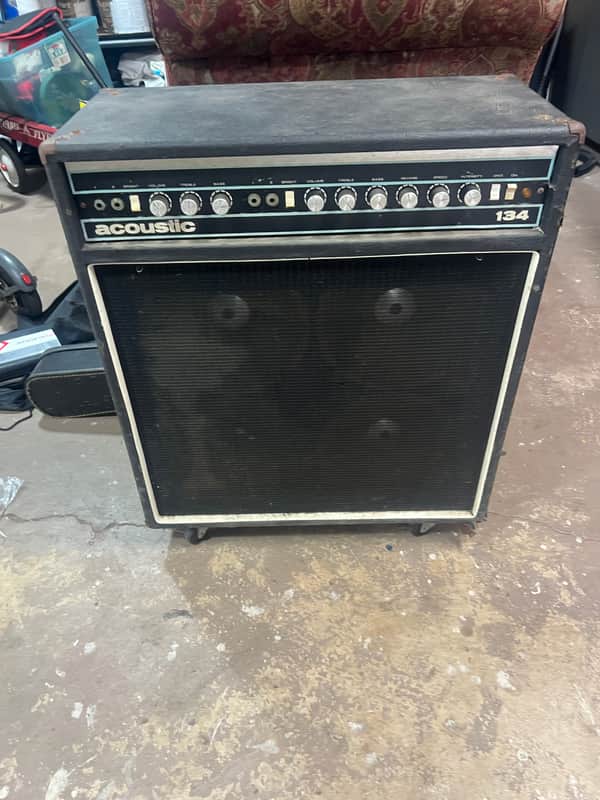 Vintage 1970's Acoustic 134 Guitar Amplifier - Good