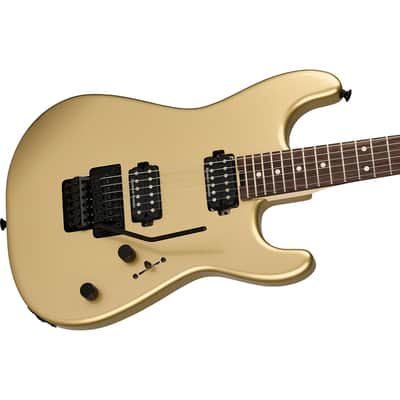 Charvel Pro-Mod Series San Dimas Style 1 HH FR RW Electric Guitar, Pharaohs Gold image 4