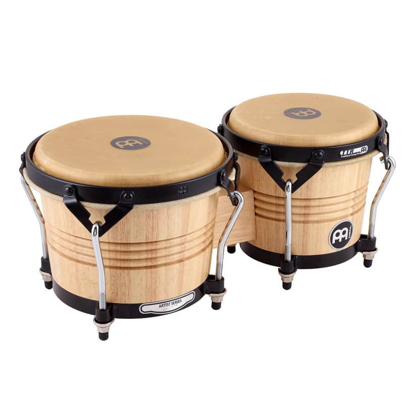 Meinl Artist Luis Conte Bongos 6-3/4 & 8po - Natural image 1