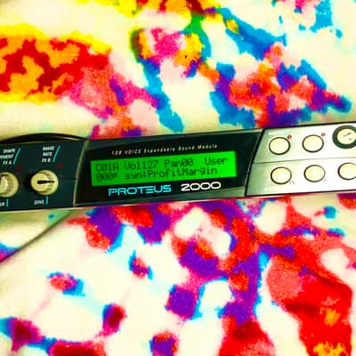 E-MU Systems Proteus 2000 Rackmount 128-Voice Sampler Module 90s