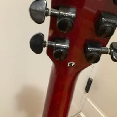 Washburn P290 1997 MIK Transparent Red Electric Guitar image 19