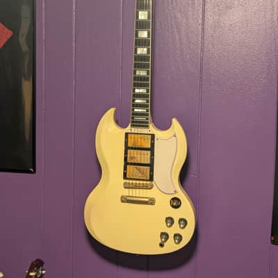Gibson Custom Shop '61 Les Paul SG Standard Reissue 2012 - VOS White image 1