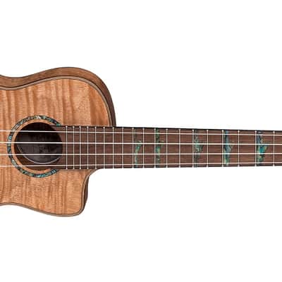 Luna High Tide Exotic Mahogany Concert Ukulele w/Gig Bag image 13