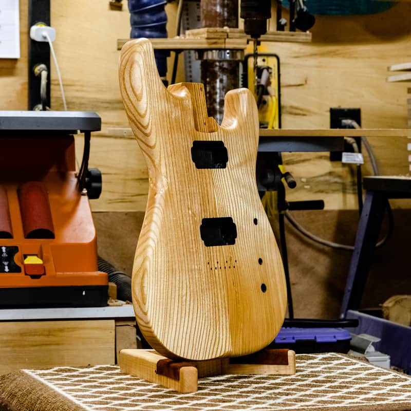 Ash Strat Body / Ash Strat/Tele Mashup image 1