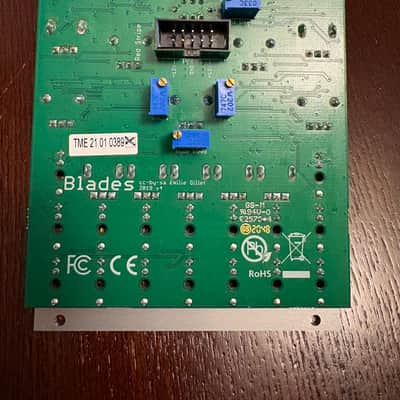 *Original* Mutable Instruments Blades Dual Multimode Filter 2020 - Present - Silver - Like New image 7