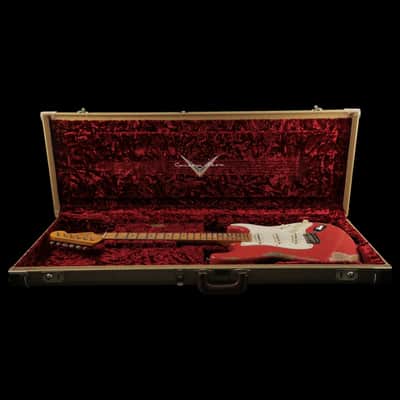 2020 Fender Custom Shop '57 Stratocaster Heavy Relic - Fiesta Red image 20