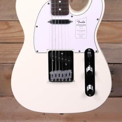 Fender Standard Telecaster Electric Guitar Olympic White image 1