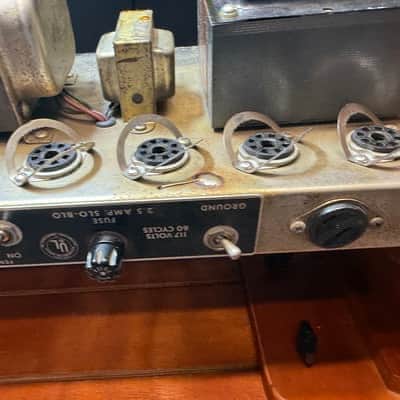 Fender Dual Showman 2-Channel 85-Watt Guitar Amp Head 1965 - Black Panel image 22
