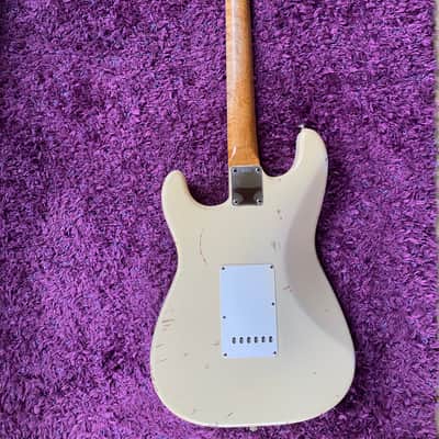 Fender Custom shop 1960 Stratocaster Cunetto Relic 1996 - Olympic White image 5