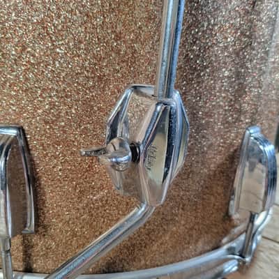 Ludwig Pro Beat Floor Tom 16" x 16" 1976 - Champagne Sparkle image 11