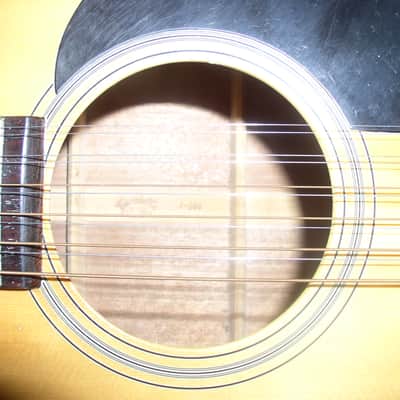Takamine F385 acoustic 12 string guitar w/ Schallers image 5
