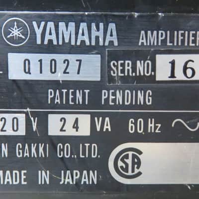 YAMAHA Q1027 PROFESSIONAL SERIES GRAPHIC EQUALIZER 27 BAND WORKS PERFECT image 10