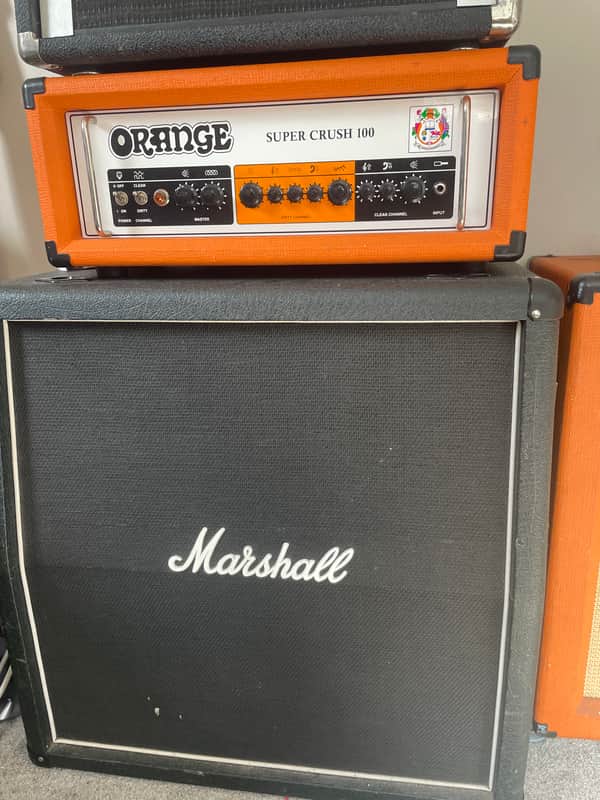Marshall MX412AR 240-Watt 4x12" Angled Guitar Speaker Cabinet 2012 - Present - Black image 1