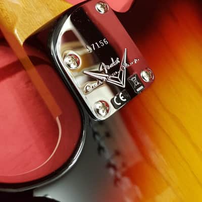 2024 Fender  Custom Shop American Custom Telecaster NOS RW Bleached 3-Color Sunburst image 17