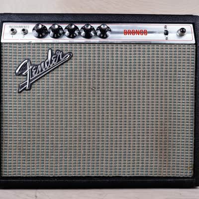 Fender Bronco 6-Watt 1x8" Guitar Combo 1971 Silverface image 2