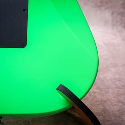 JACKSON USA Custom Shop Dinky HSH Floyd "Neon Green + Ebony" (2026) image 20