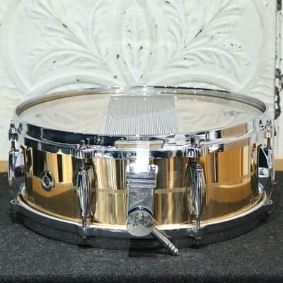 Used Gretsch USA Custom Bronze Snare Drum 14X5in image 2