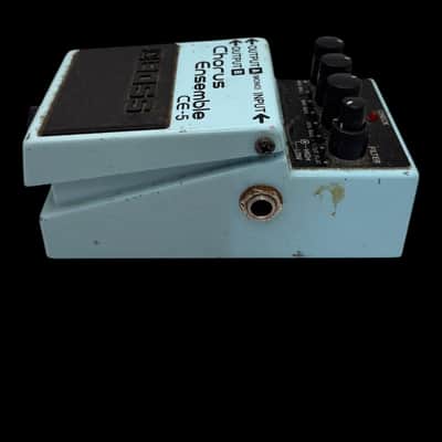 Boss CE-5(a) Chorus Ensemble (Dark Gray Label) 2001 - Present - Blue X8176 image 2