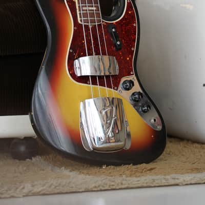1966 Fender Jazz Bass - Sunburst image 13