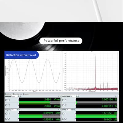 SMSL SU-1 MQA USB-DAC | AK4493S Preamplifier, 768Khz/32Bit & DSD512 image 12