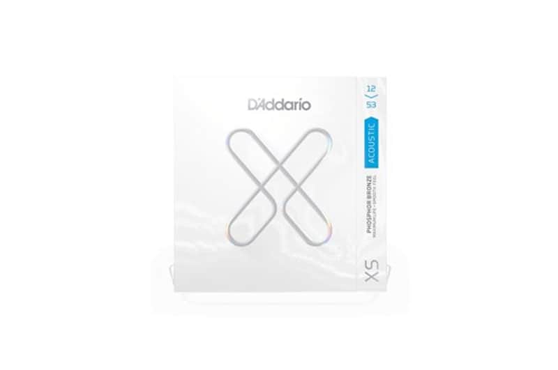 D'Addario XSAPB1253 XS Phosphor Bronze Light Acoustic Guitar Strings .012-.053 image 1