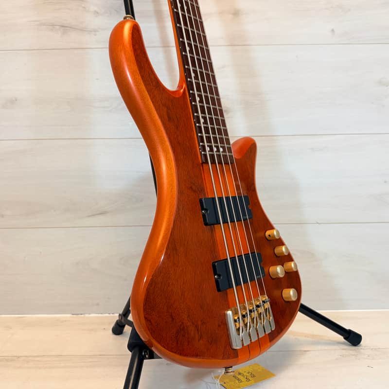 Schecter Diamond Series Studio-5 5-String Bass Natural Satin w/ Hard Case image 1
