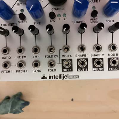 Intellijel Cylonix Shapeshifter Dual Wavetable VCO Eurorack Synth Module 2015 - Present - Silver image 3