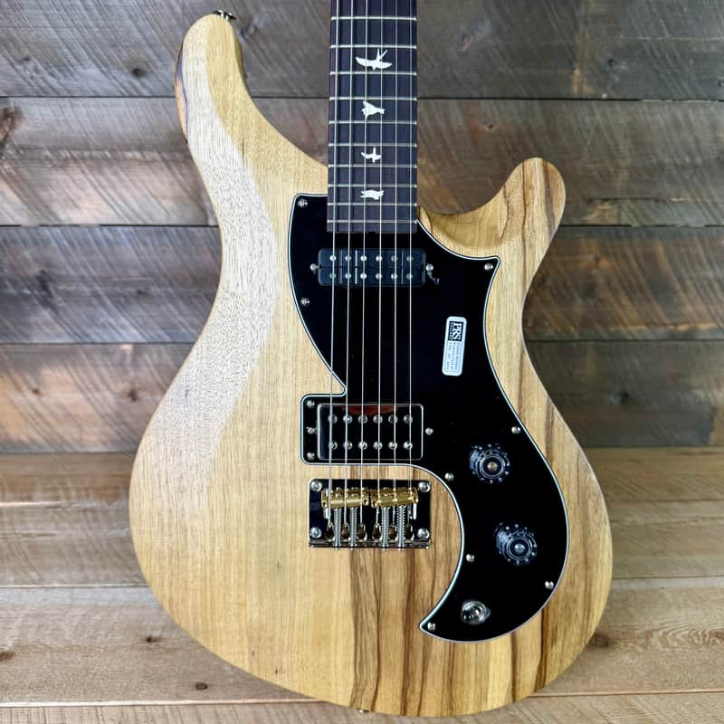 PRS S2 Vela Black Limba Natural