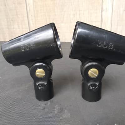 Vintage Electro-Voice 358 Mic Clips PAIR image 10