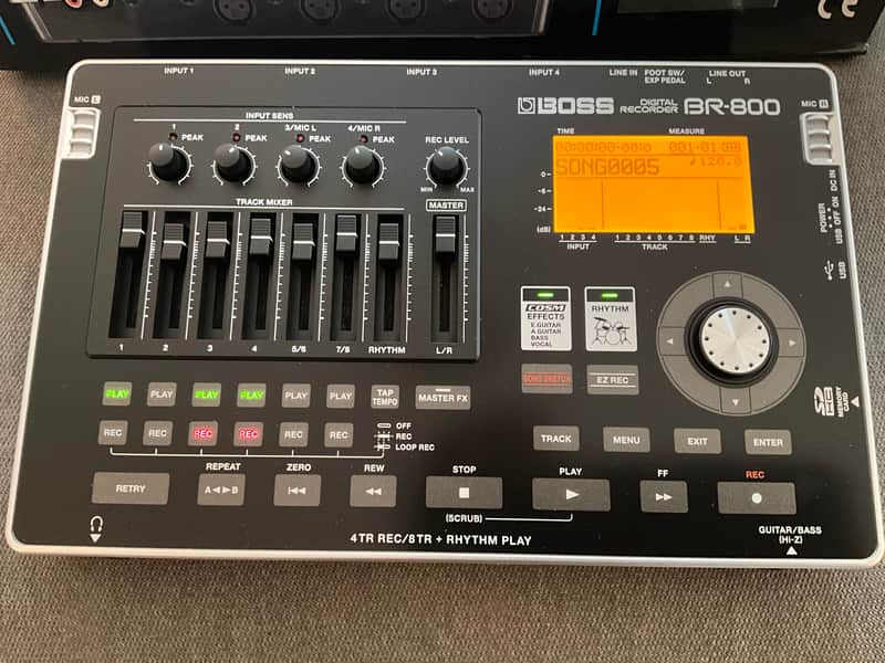 Boss BR-800 Portable Digital Recorder 2010s - Black image 1