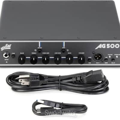 Aguilar AG500V2 Gen 2 500-watt Bass Amplifier Head (AG500V2d4) image 3