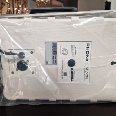 PHONIC SEp207 White 2-way Active Speaker image 3