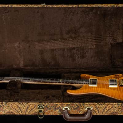 PRS Wood Library Willcutt Exclusive DGT Korina Neck Santana Yellow 10 Top (272) image 7