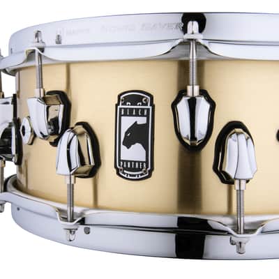 Mapex BPNBR4551CN Black Panther Metallion 14x5.5" Brass Snare Drum 2020 - Brass image 5