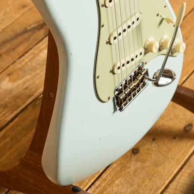 Fender Custom Shop Limited 60 Strat - Journeyman Relic Super Faded Aged Sonic Blue image 6