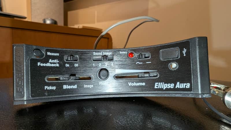 Fishman Ellipse Aura Onboard Narrow-Format Acoustic Preamp 2010s - Standard image 1