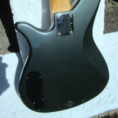 Yamaha RBX 270 Bass Guitar, 2012, 34" Scale, Metallic Blue, Fresh Setup image 8