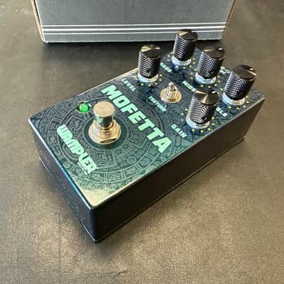 Wampler Mofetta Distortion Pedal - Black / Teal- New! image 5