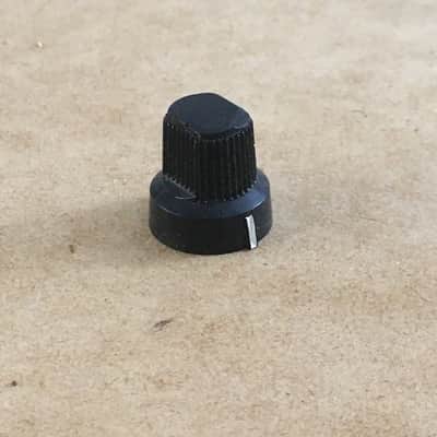 Vintage Fender Sidekick Amplifier Knob Natural Aged Relic Amp Guitar Black Face! image 1