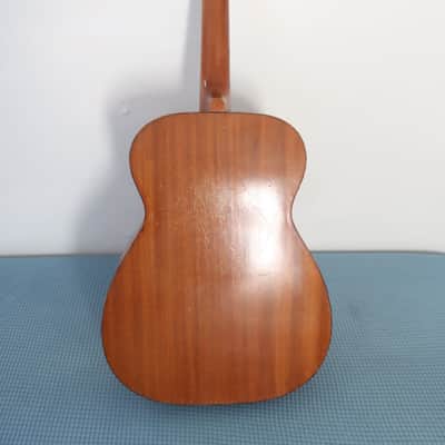 Vintage 1960s Harmony H162 Concert 5105 H165 All Mahogany Guitar Low Action Playable Beautiful Binding Nice Patina Very Clean image 2