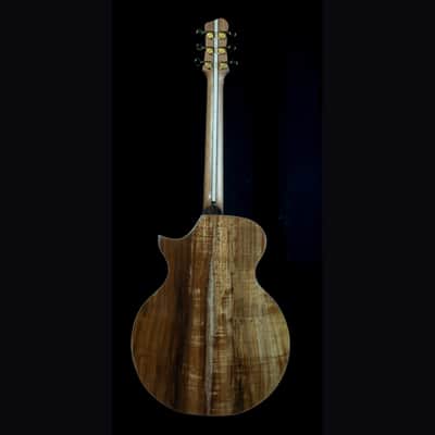 Knight SJ Concert Elite Koa and Cedar Handmade Guitar image 3