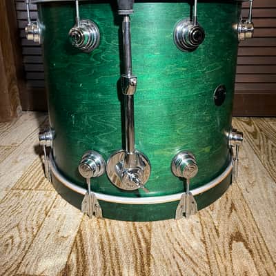 DW collectors series 3 piece bop kit satin emerald green image 13
