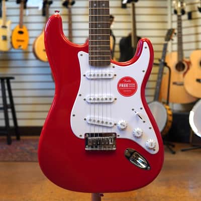 Squier Sonic Stratocaster HT Electric Guitar Torino Red image 1