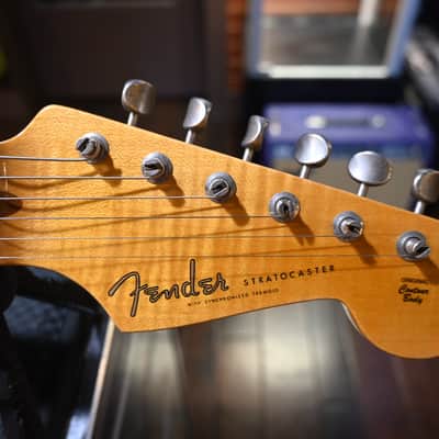 Fender Custom Shop Fat 50’s Stratocaster Relic LTD 2017 - Aged Desert Sand #0453 image 5