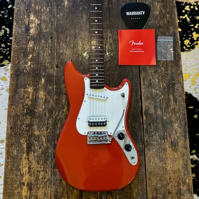 Fender Japan Limited Edition MIJ Cyclone Fiesta Red w/ Docs MIJ image 16