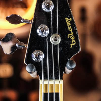 1970s Belamy J-style Bass sunburst Bild 3