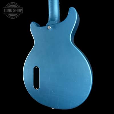 Used 2024 Gibson Custom Shop 1958 Les Paul Jr Double Cut Pelham Blue Murphy Lab Ultra Light Aged w/case TSU25244 image 9